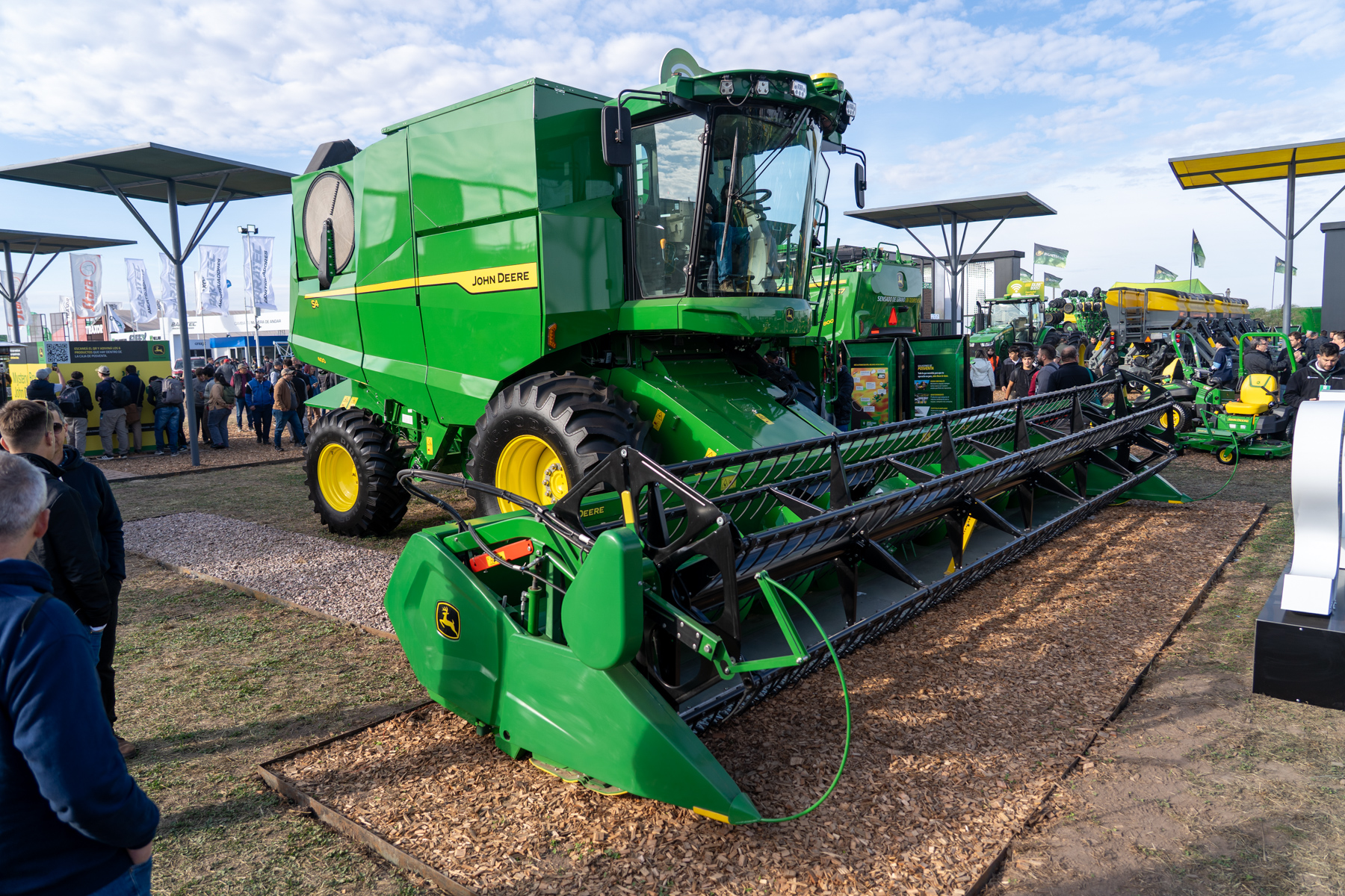 Familia cosechadoras John Deere